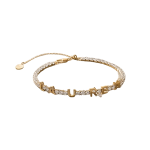 Personalised Name Diamond Tennis Bracelet
