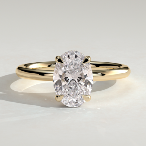 Oval Solitaire Engagement Ring